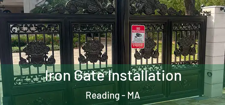  Iron Gate Installation Reading - MA